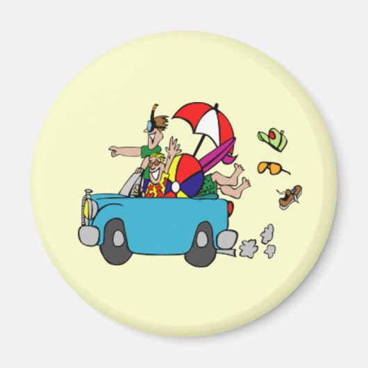 Beach-Trip-Magnet Magnet (Vorne)