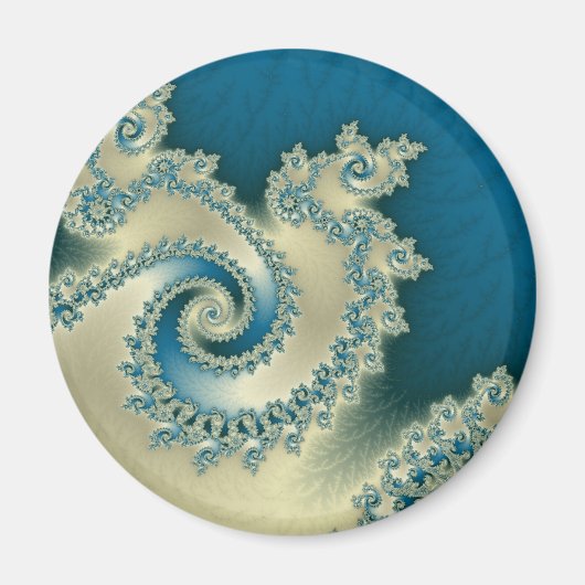 Beach Triple Twirl Magnet (Vorne)