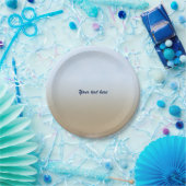 Beach Tropical Ombre Blue Wedding Party Teller (Party)