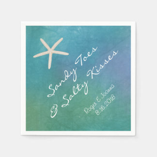 Beach Tropical Starfish Napkins Serviette