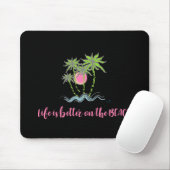 Beach Tropical Style Summer Graphic Mousepad (Mit Mouse)