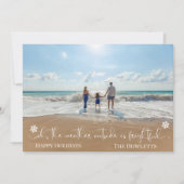 Beach Tropical Vacation Holiday Weihnachten Foto (Vorderseite)