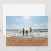 Beach Tropical Vacation Holiday Weihnachten Foto (Vorne/Hinten)