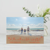 Beach Tropical Vacation Holiday Weihnachten Foto (Stehend Vorderseite)