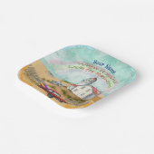 Beach Truck Lighthouse Pappteller (Gewinkelt)