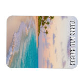 Beach Turks and Caicos Travel Magnet (Horizontal)