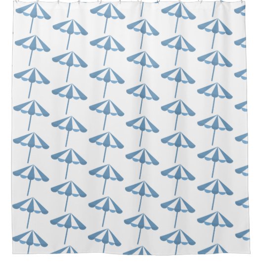 Beach Umbrella Vermietung - Duschvorhang (Vorderseite)