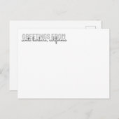 Beach Umbrella Vermietung - Postkarte (Vorne/Hinten)