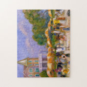 Beach Umbrellas at Blue Point by William Glackens Puzzle (Vertikal)