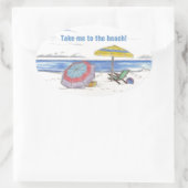 BEACH UMBRELLAS Aufkleber (4) (Tasche)