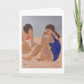 Beach Vacacation Card Karte (Vorderseite)