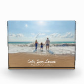 Beach Vacation Erinnerungen Achtung Fotoblock (Vorderseite)