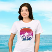 Beach Vacation Family Wiedersehen Tropical Women Tri-Blend Shirt