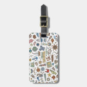 Beach Vacation, Gepäckmarke mit Nautical Themed Gepäckanhänger (Vorderseite vertikal)