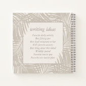 Beach Vacation Rental House Guest Journal Notizblock (Rückseite)