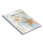 Beach Vacation Rental Starfish Gästebuch Notizblock (Rechte Seite)