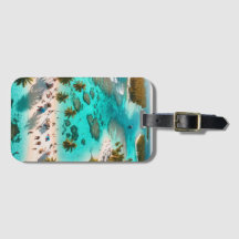 Beach Vacation Resort mit klarem blauem Wasser akt