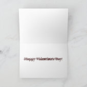 Beach Valentine Feiertagskarte (Innenseite)