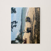 Beach Vendings ... Lamai Beach, Koh Samui Island Puzzle (Vertikal)