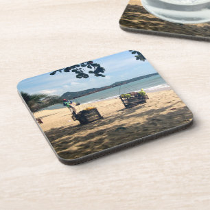 Beach Vendings ... Lamai Beach, Koh Samui Island Untersetzer