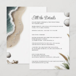 Beach Vibe Begleitkarte