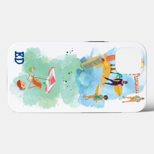 BEACH VIBE Case-Mate iPhone FALL Hülle (Rückseite (Horizontal))