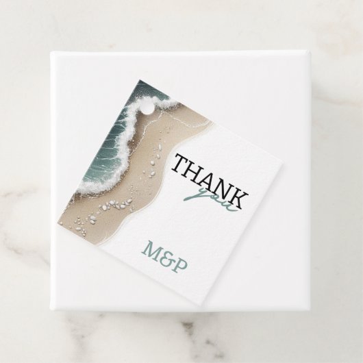 Beach Vibe Geschenkanhänger (Beispiel)