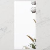 Beach Vibe Menükarte (Rückseite)