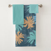 Beach Vibe Palm Tree Badhandtuch Set (Insitu)