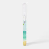 Beach Vibe Palm Tree iPhone 16 Hülle (Linke Seite)