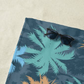 Beach Vibe Palm Tree Strandtuch (Beispiel)