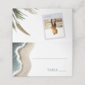 Beach Vibe Platzkarte (Außenseite Aufgefaltet)