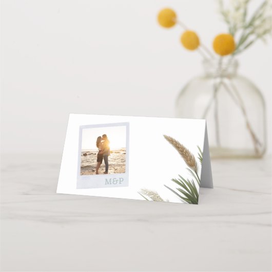 Beach Vibe Platzkarte (Rückseite)