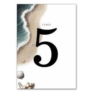 Beach Vibe Tischnummer