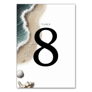 Beach Vibe Tischnummer