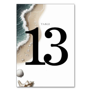 Beach Vibe Tischnummer
