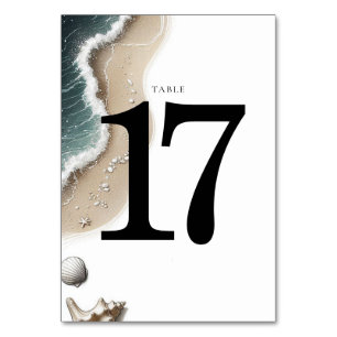 Beach Vibe Tischnummer