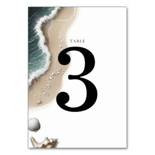 Beach Vibe Tischnummer