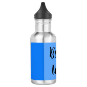 Beach Vibes, Blue Stripes Edelstahlflasche (Links)