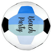 Beach Vibes, Blue Stripes Fußball (Gedreht)