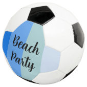 Beach Vibes, Blue Stripes Fußball (Dreiviertel)