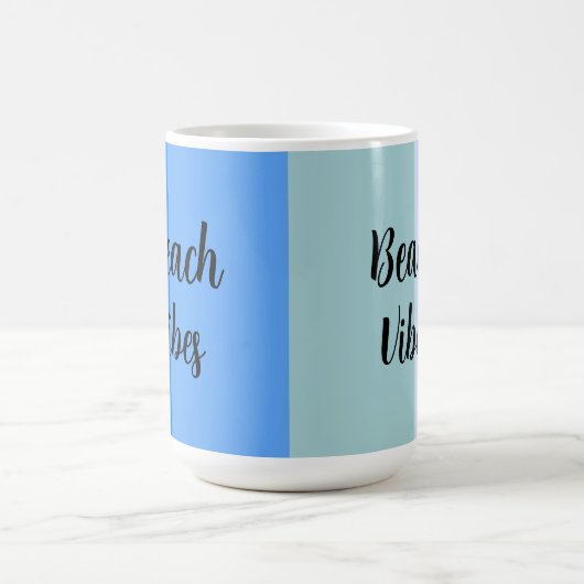 Beach Vibes, Blue Stripes Kaffeetasse (Mittel)