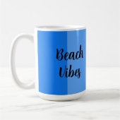 Beach Vibes, Blue Stripes Kaffeetasse (Links)