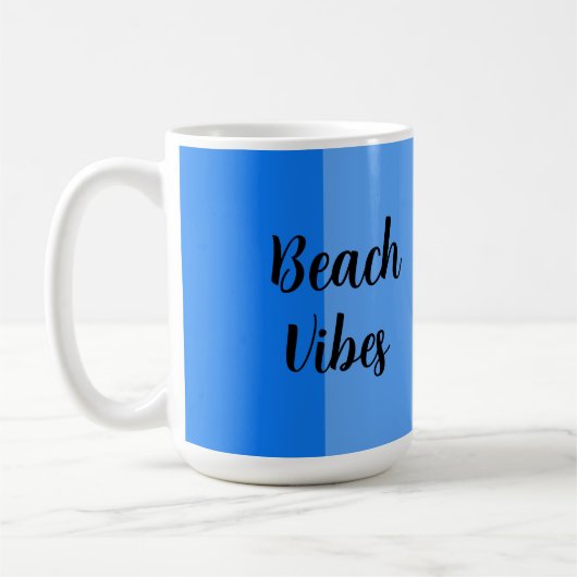 Beach Vibes, Blue Stripes Kaffeetasse (Links)
