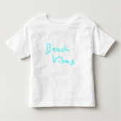 Beach Vibes Fun Summer Graphic Niedlicher T - Shir Kleinkind T-shirt (Vorderseite)
