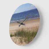 Beach Vibes Große Wanduhr (Winkel)