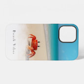 Beach Vibes - iPhone 12 Groß Case 1 Krab Hülle (Rückseite (Horizontal))