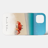 Beach Vibes - iPhone 13 Case 1 Crab (Rückseite (Horizontal))