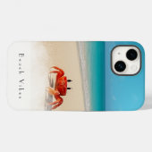 Beach Vibes - iPhone 14 Case 1 Crab (Rückseite (Horizontal))