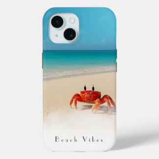 Beach Vibes - iPhone 15 Case 1 Crab